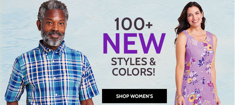 100+ new styles & colors Shop Women's tops, shirts, jeans, pants, dresses & more!