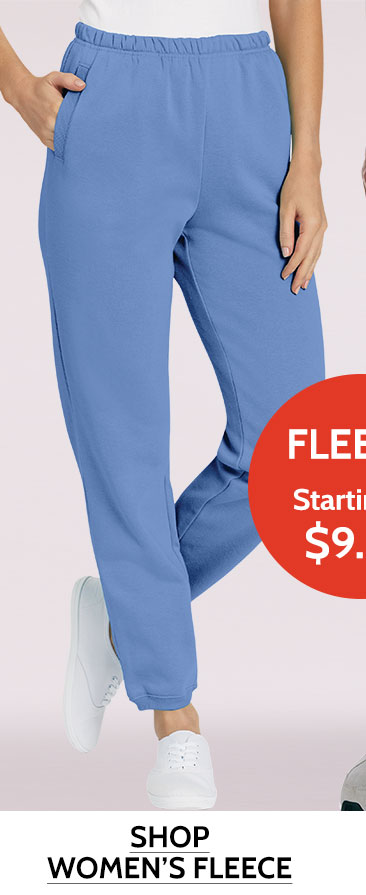 fleece starting at $9.99 shop women's fleece