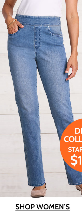 denim collection starting at $11.99 shop women's
