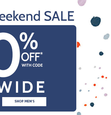 president's weekend sale 30% off* sitewide shop men's plus $1 flat rate shipping with promo code: B4MQB | Online only ends 2/20/24