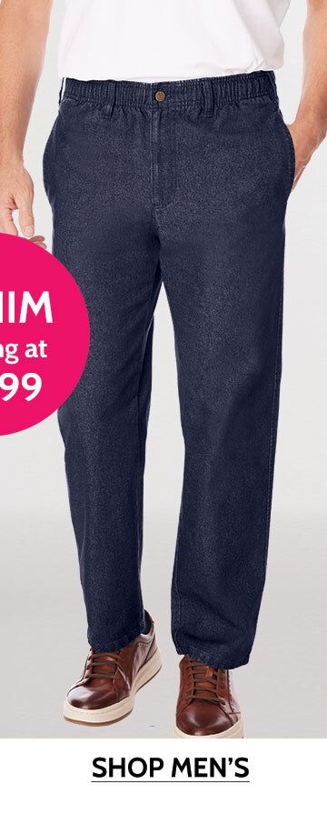 denim starting at $17.99 shop men's