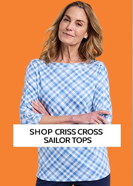 shop criss cross sailor tops