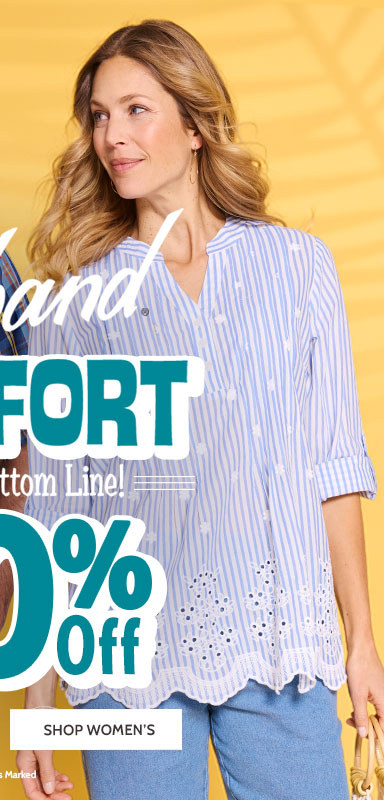 Haband Comfort is our Bottom Line! Styles as low as $9.99. Shop Women's