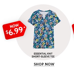 now $6.99 essential knit short-sleeve henley shop now