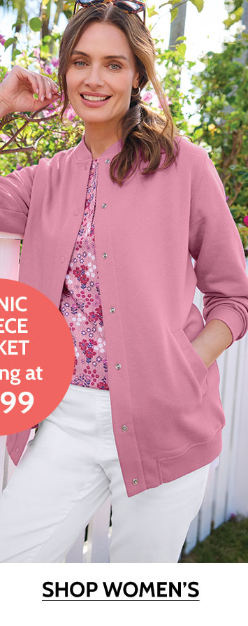 iconic fleece jacket starting at $9.49 shop women's