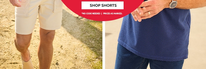 men's polos & shorts styles as low as $7.99 *no code neded | prices as marked shop shorts