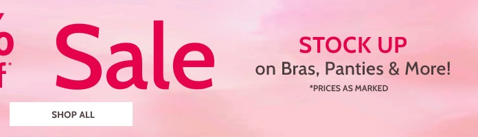 last chance! 200+ styles semi-annual intimates 10% off sale stock up on bras, panties & more! *prices as marked shop all