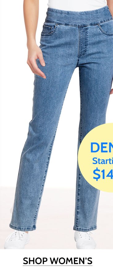 denim starting at $14.99 shop women's