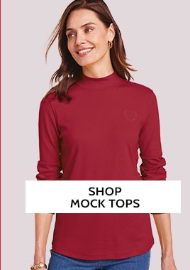 shop mock tops