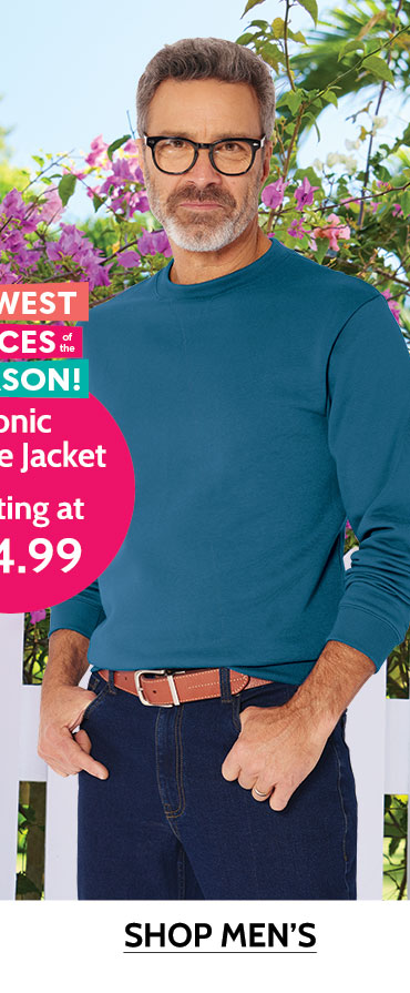Lowest prices of the season! Iconic fleece jacket starting at $14.99. Shop Men's