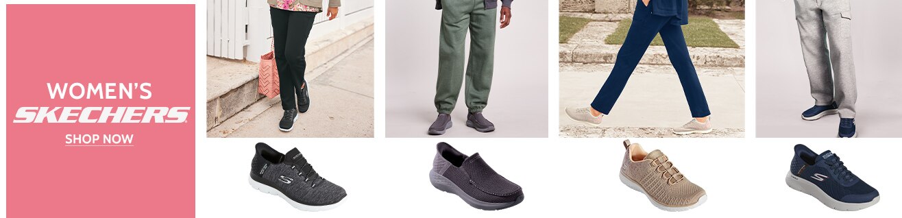 skechers + blair activewear your one-stop on-the-go shop! womens's skechers shop now
