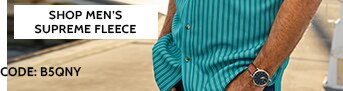 50% off* tops, tanks, shirts & polos styles as low as $7.49 shop men's supreme fleece