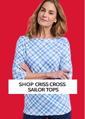 shop criss cross sailor tops