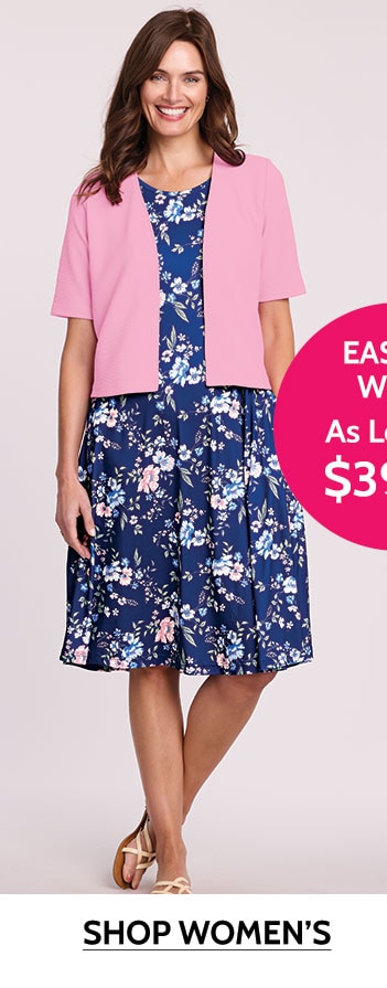 Easter wear as low as $39.99. Shop women's