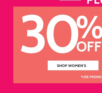 sitewide savings! 30% off* shopwomen's *use promo code: B5QDC