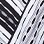 Alfred Dunner® World Traveler Spliced Stripe Asymmetric Hem Top With Necklace