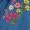 DenimLite Embroidered Button-Up Shirt