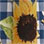 Sunflower Panel Pair with Tie Backs
