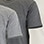 Men's Short Sleeve Crew Neck Classic Tee-3 Pack