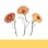 Gerbera Daisy Embellished Cottage Window Set
